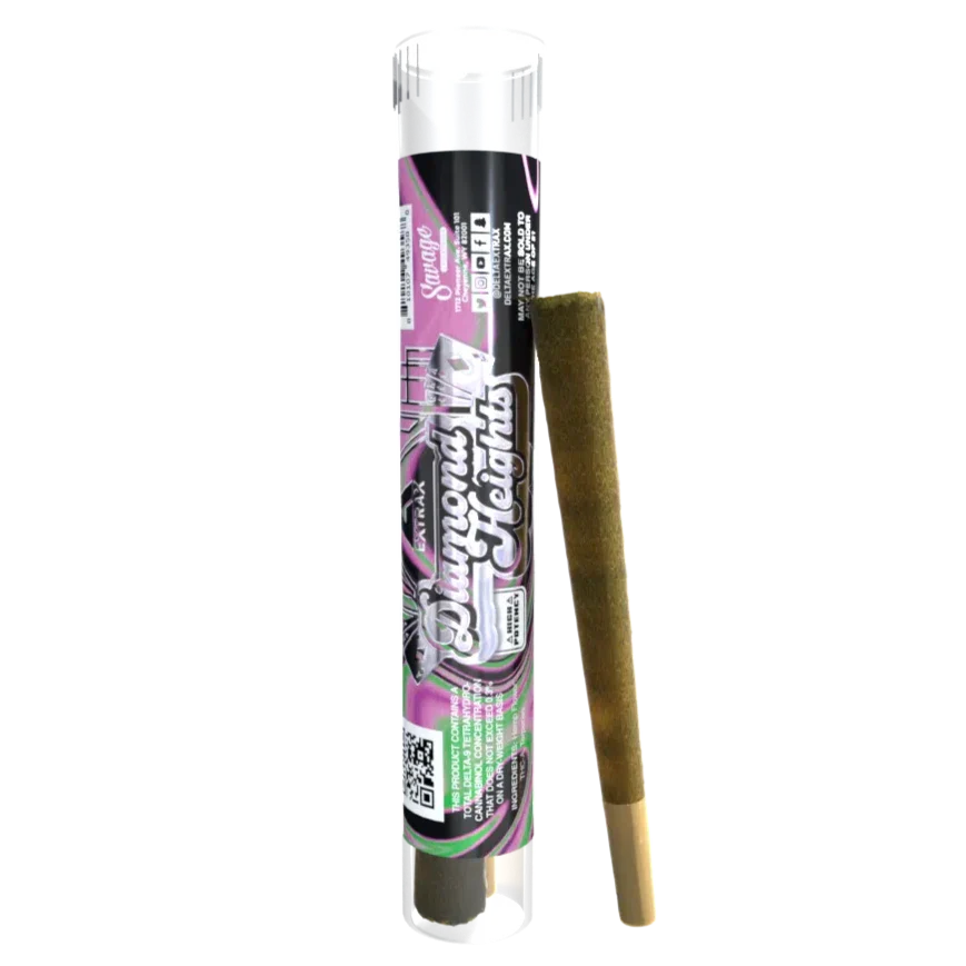 Extrax Diamonds Heights Watermelon Kush Sativa THC-A Infused Pre Rolls 2.6g